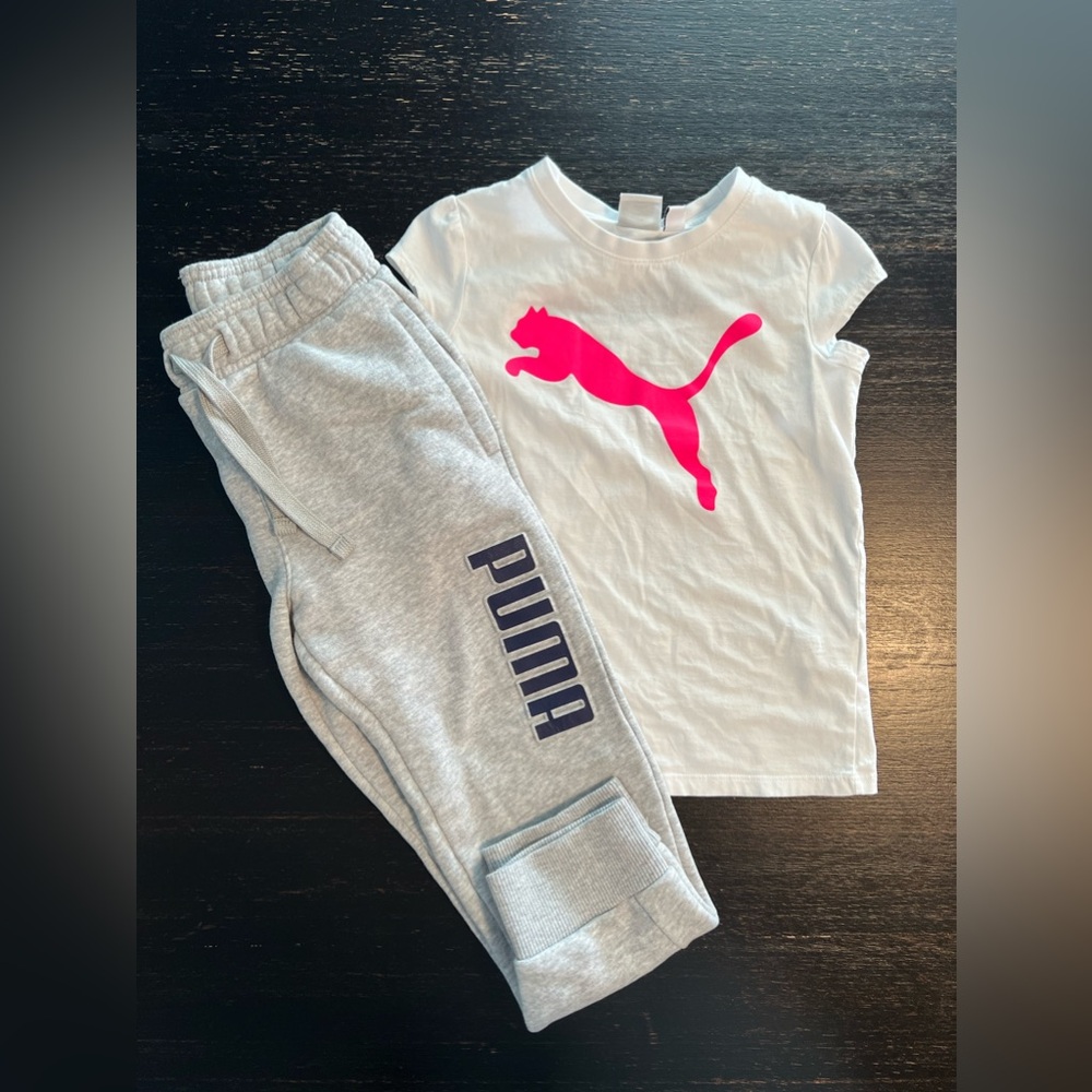 Girls Puma Outfit XS